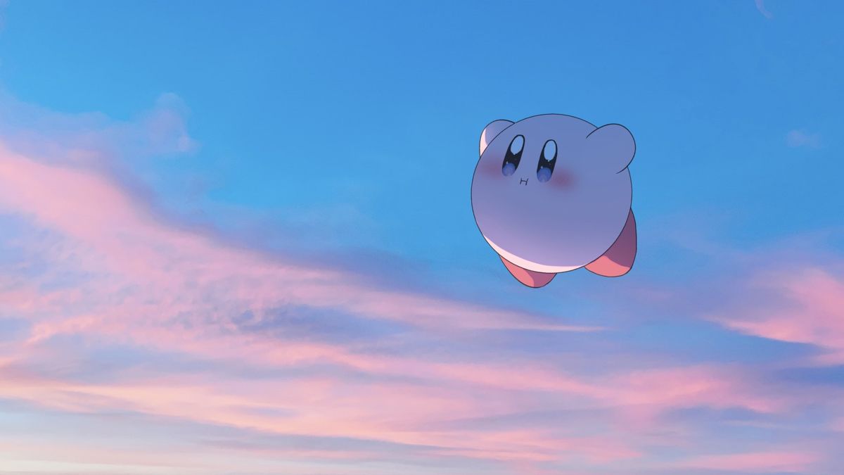 cute Kirby background 0067