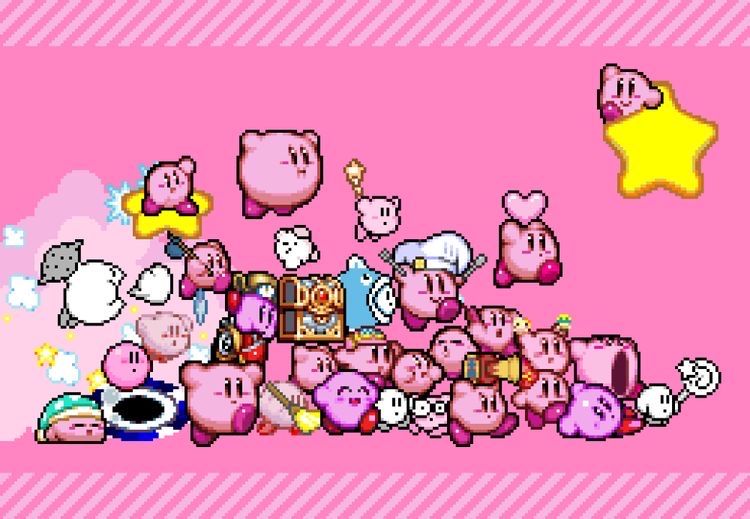 cute Kirby background 0068