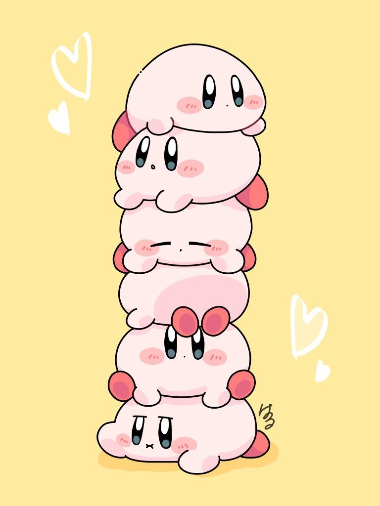 cute Kirby background 0077