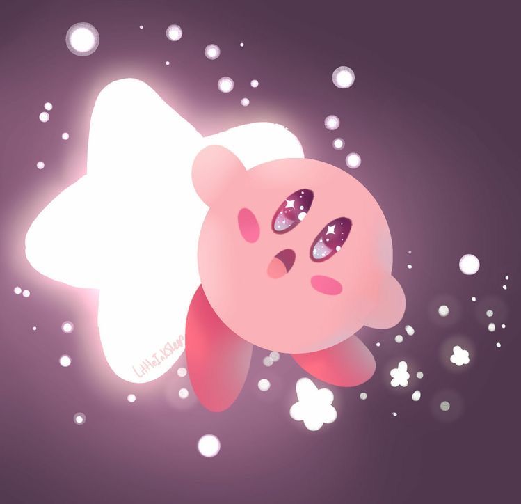 cute Kirby background 0082