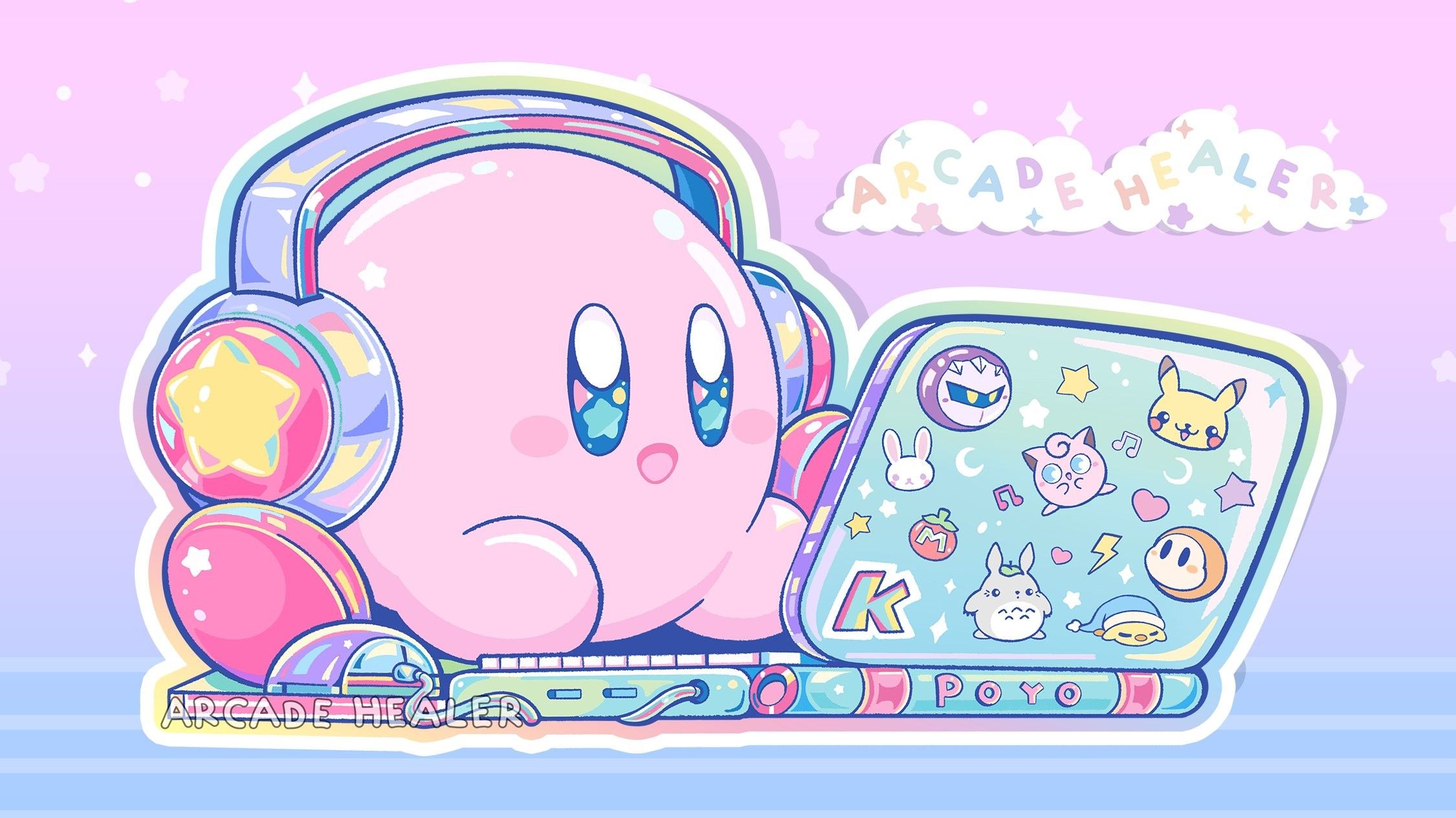 cute Kirby background 0091