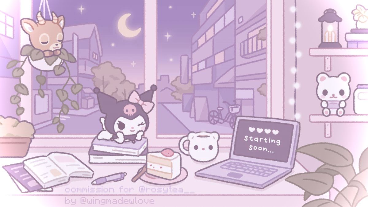 cute Kuromi backgrounds 0035