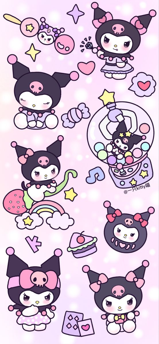 cute Kuromi backgrounds 0063