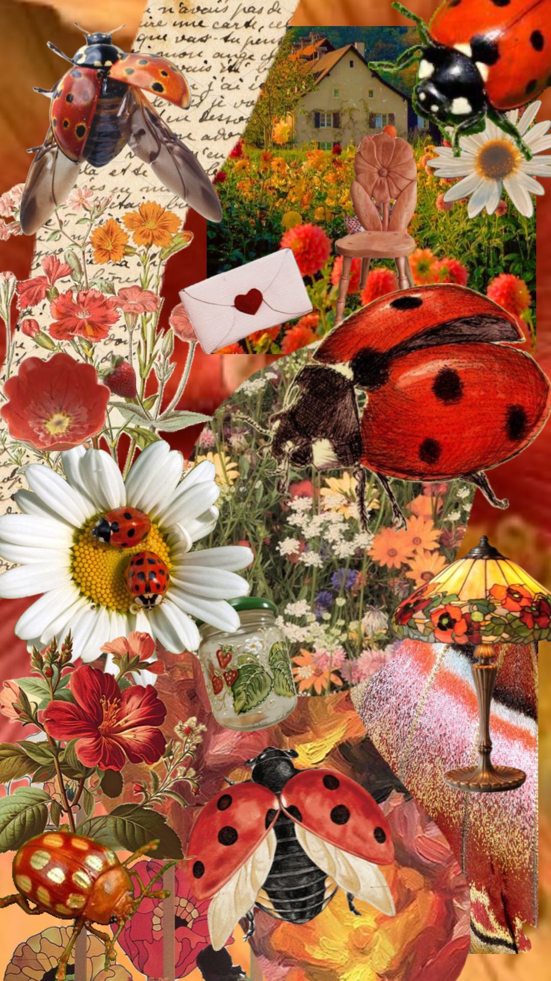 cute ladybug backgrounds 0024