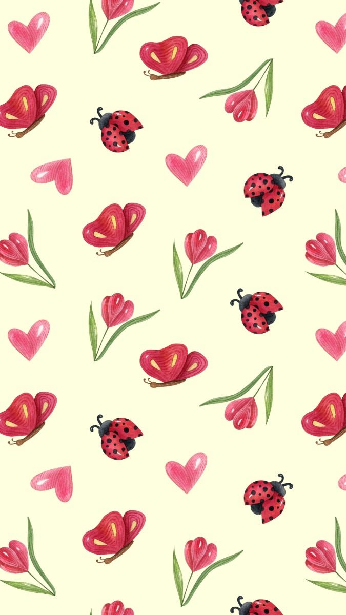 cute ladybug backgrounds 0028