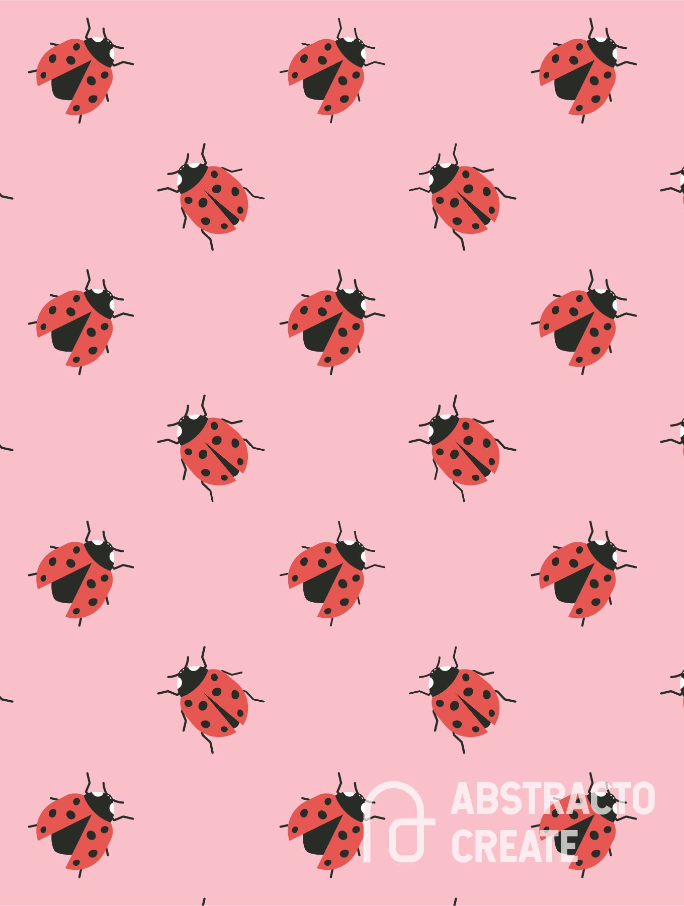 cute ladybug backgrounds 0031