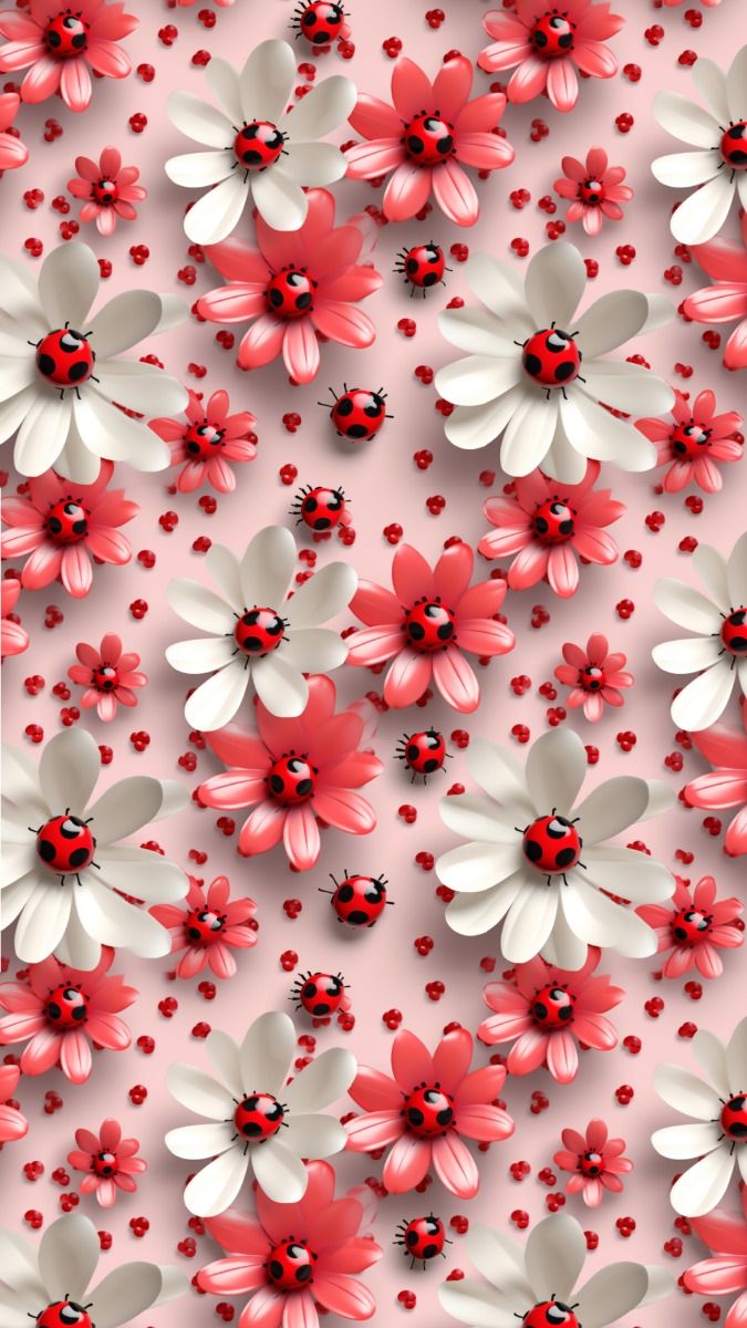 cute ladybug backgrounds 0053