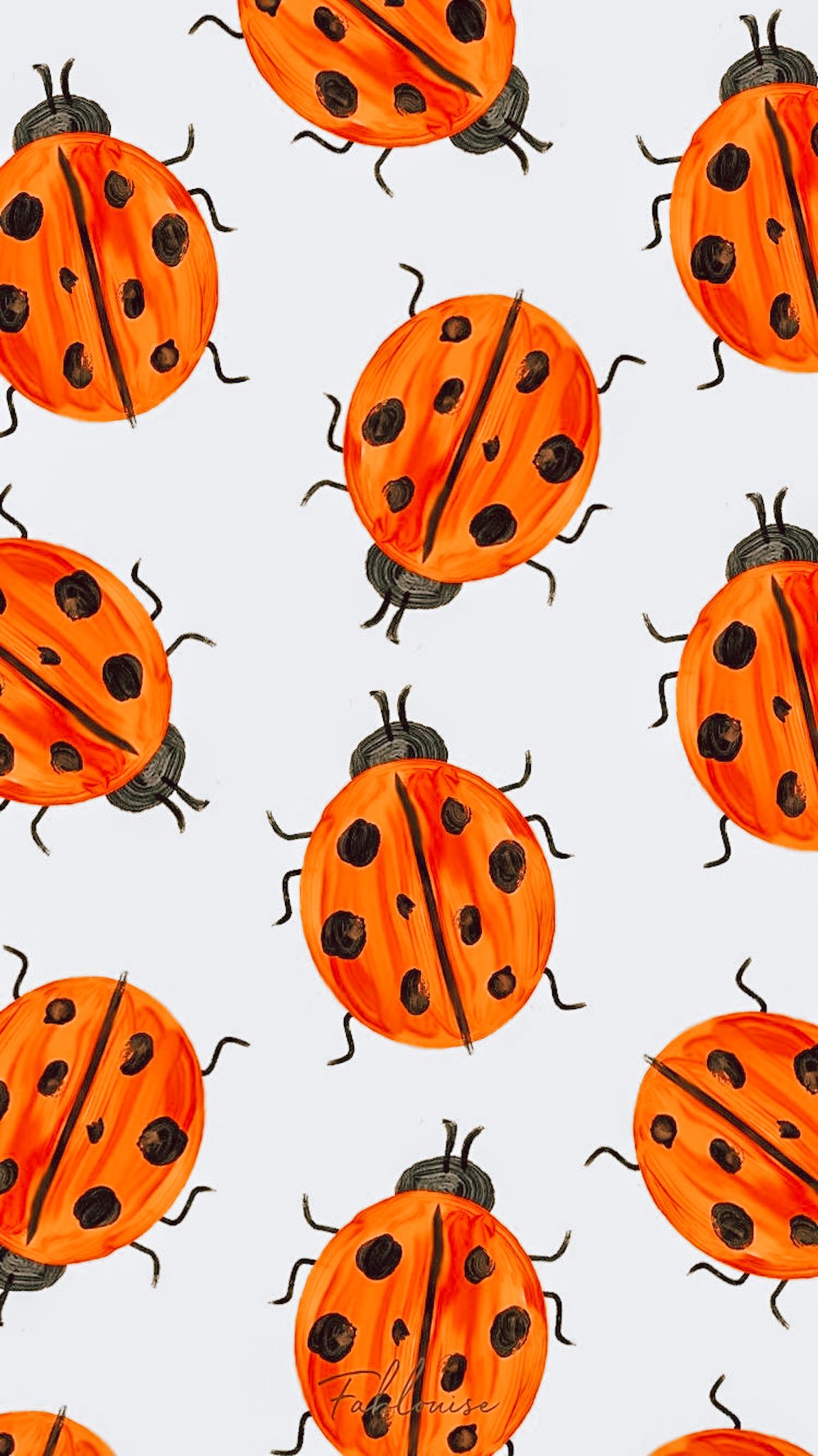 cute ladybug backgrounds 0055