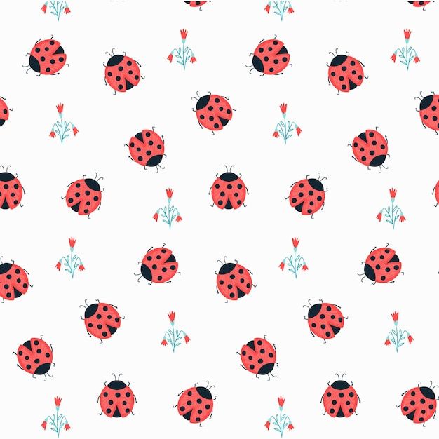 cute ladybug backgrounds 0061