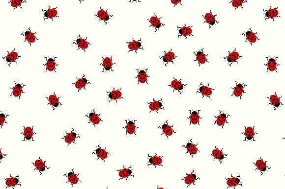 cute ladybug backgrounds 0094