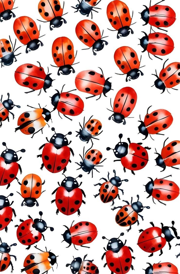 cute ladybug backgrounds 0095