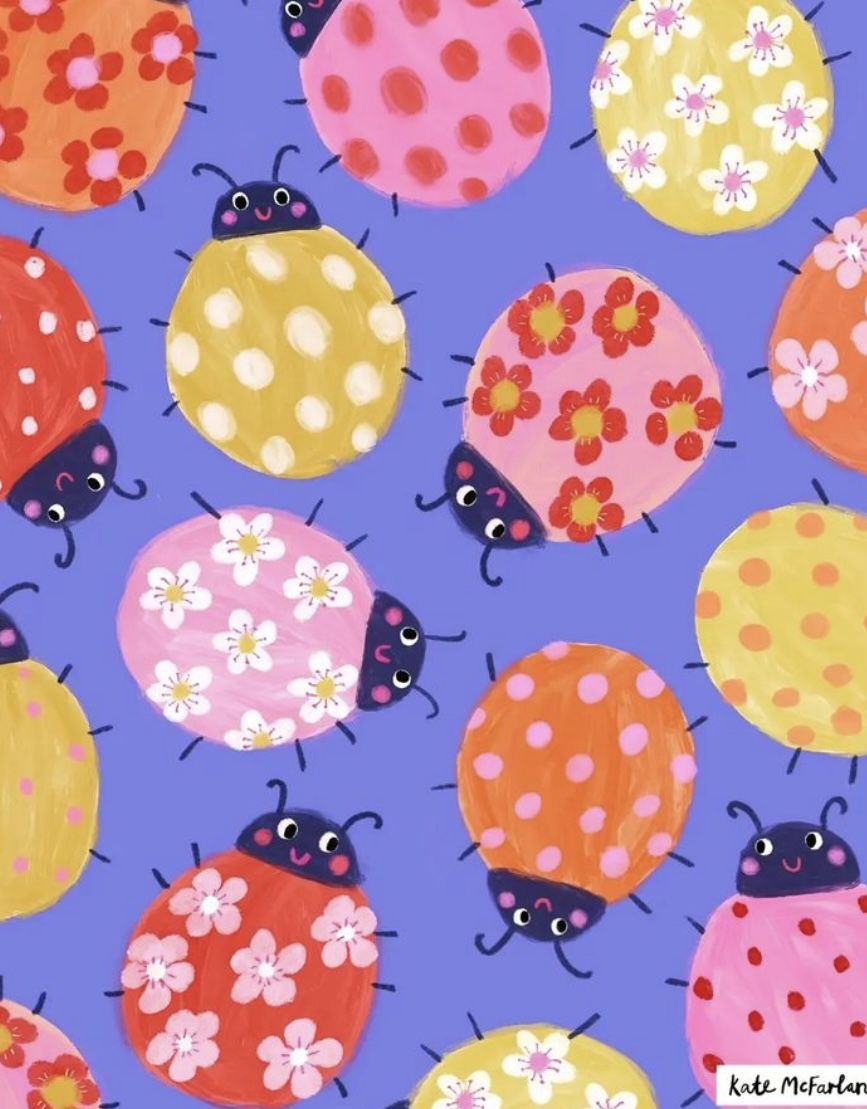 cute ladybug backgrounds 0096