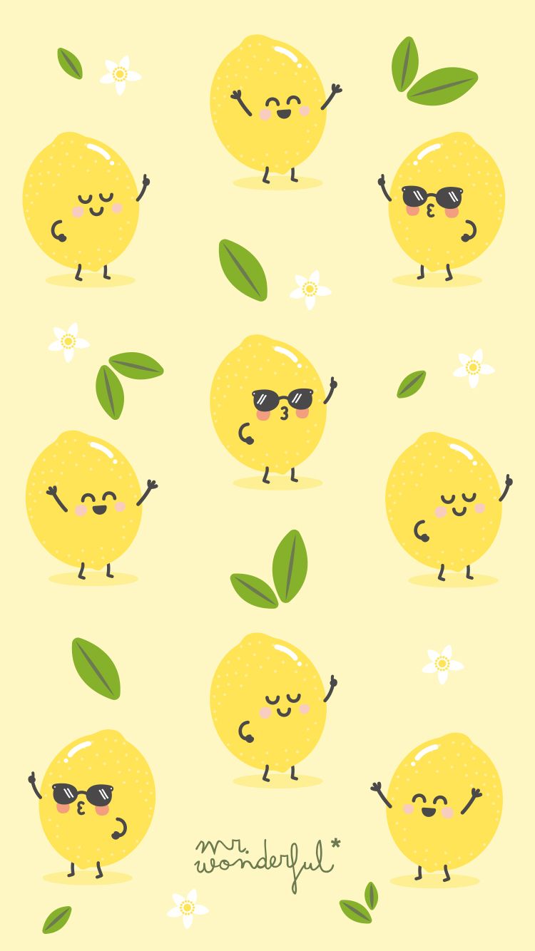 cute lemon backgrounds 0024