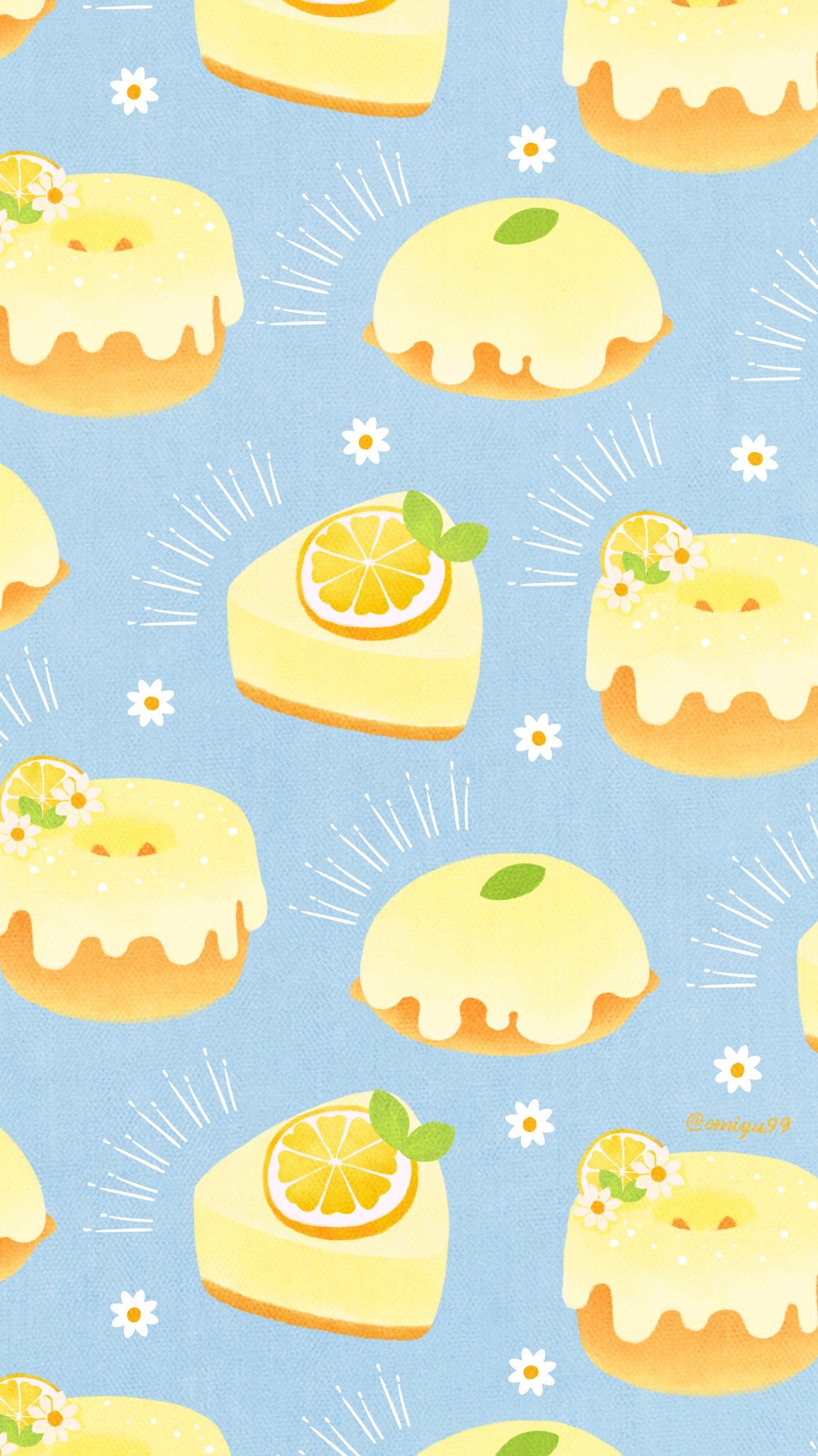 cute lemon backgrounds 0048