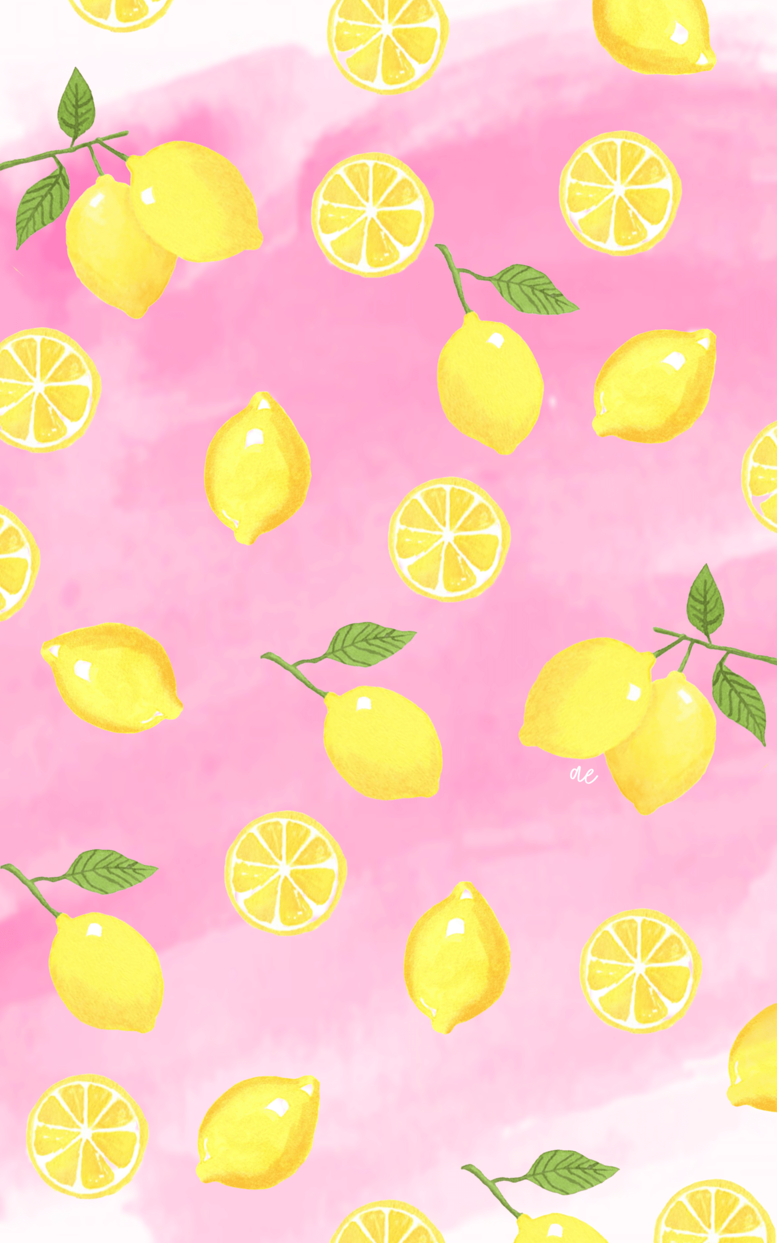 cute lemon backgrounds 0055