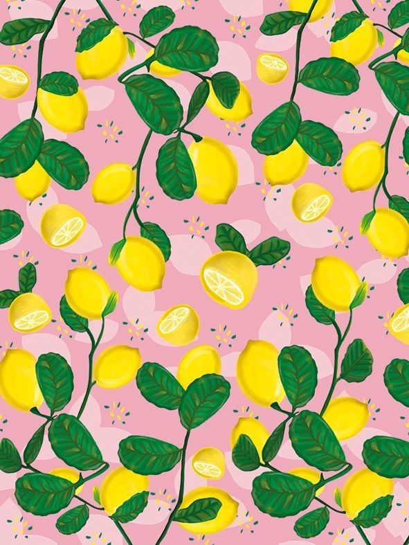 cute lemonade background 0059