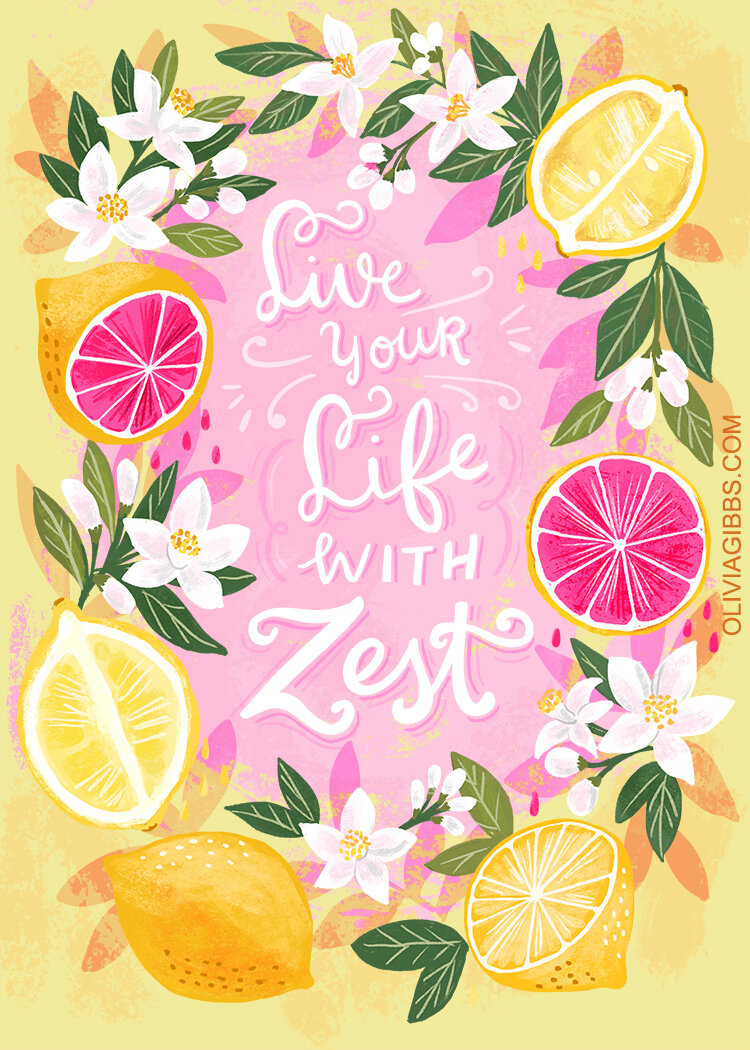 cute lemonade background 0086