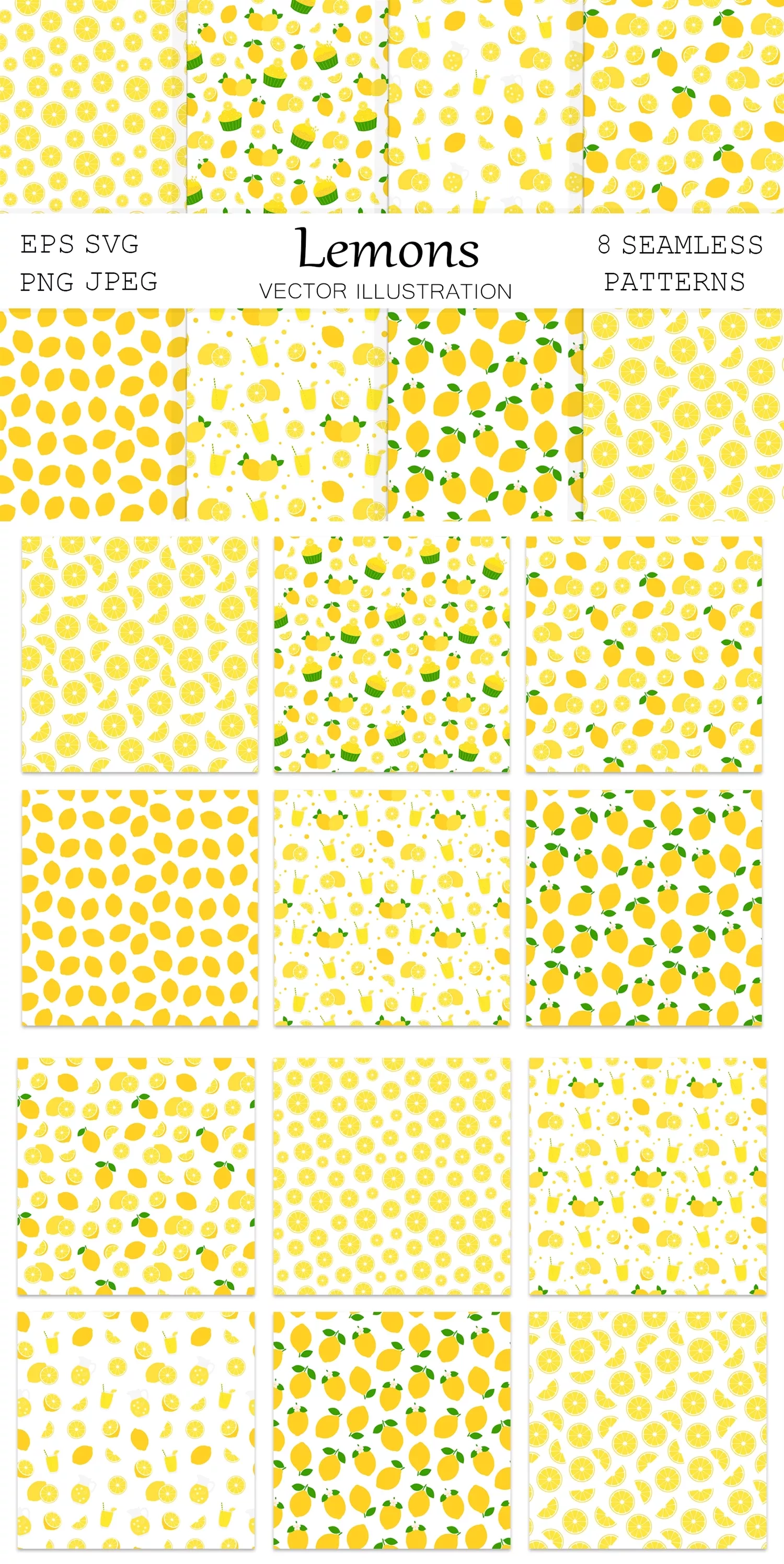 cute lemonade background 0087