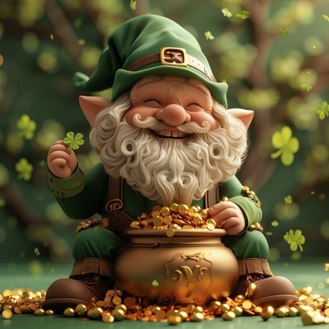 cute leprechaun backgrounds 0019