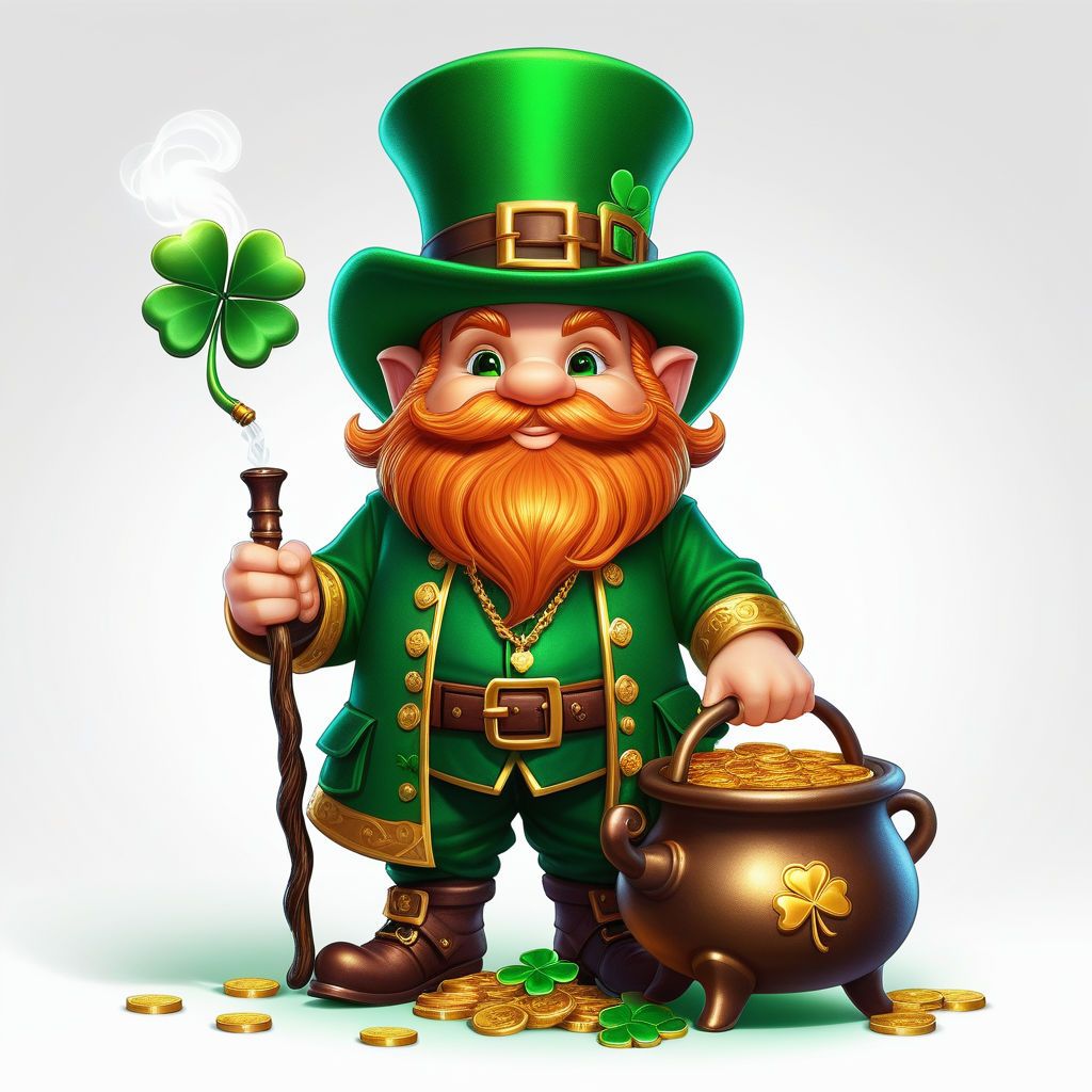 cute leprechaun backgrounds 0028