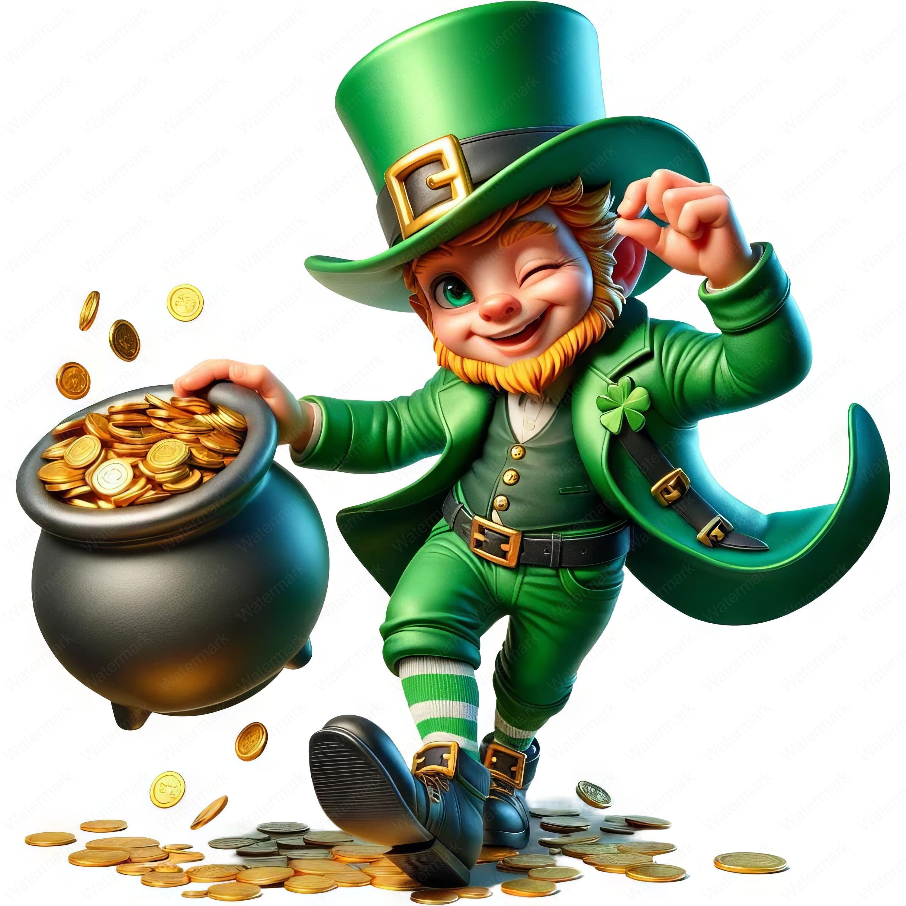 cute leprechaun backgrounds 0042