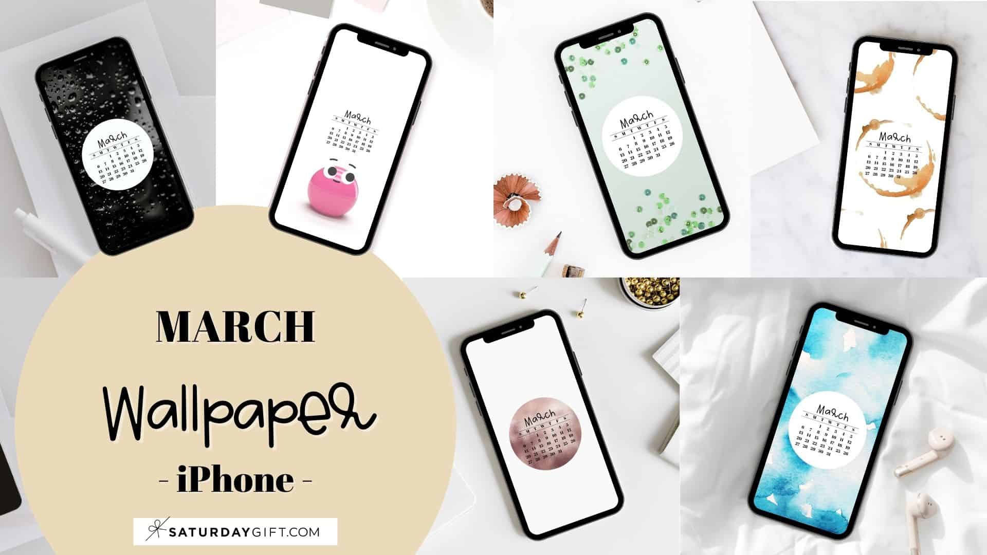 cute march backgrounds 0021