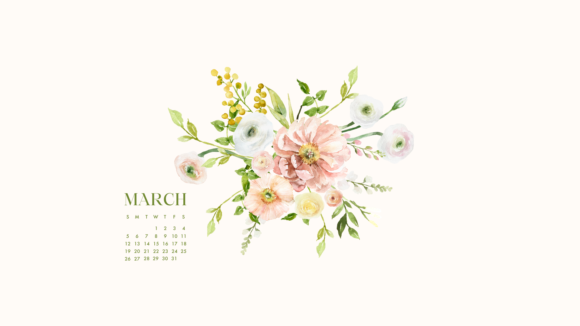 cute march backgrounds 0023