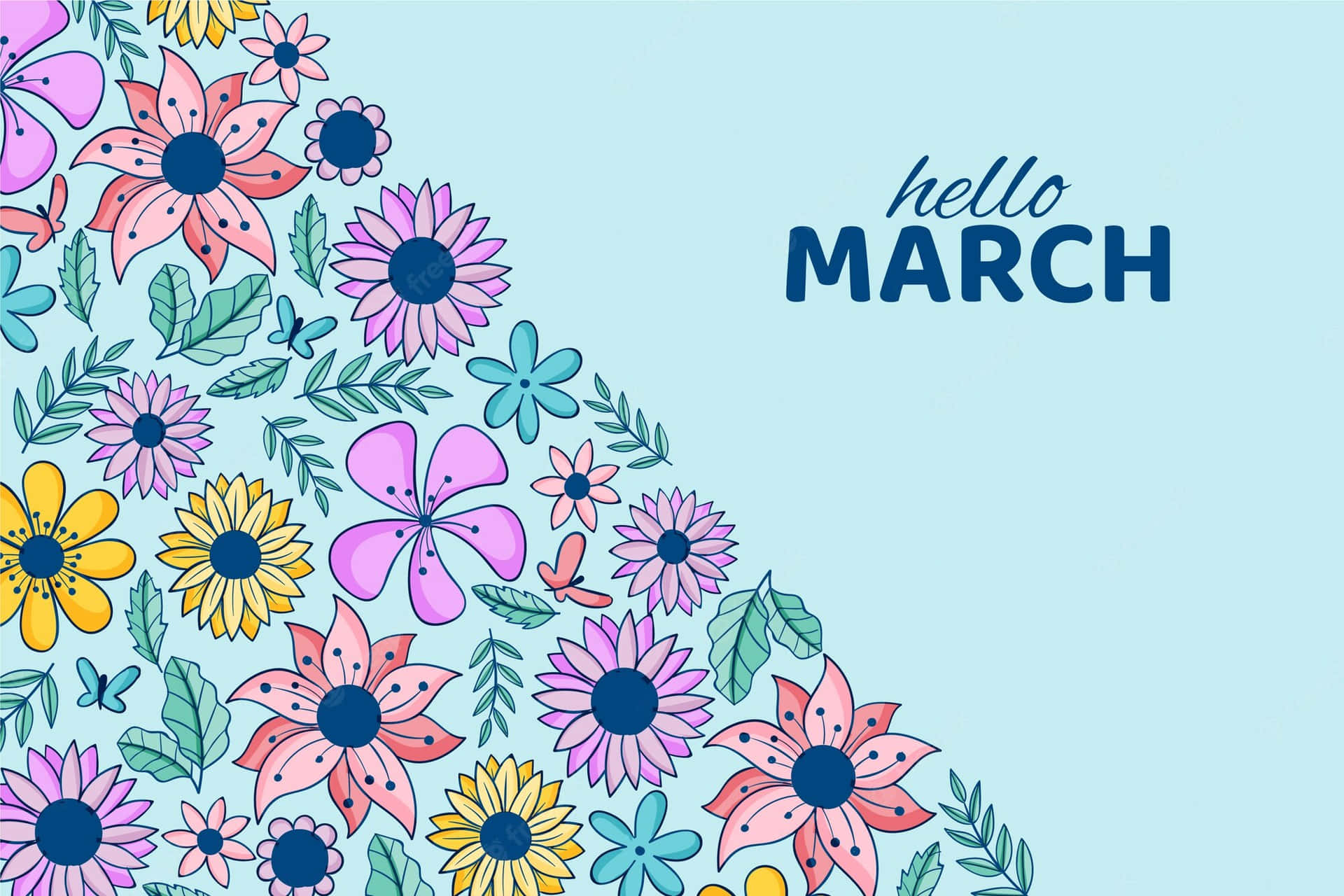 cute march backgrounds 0027