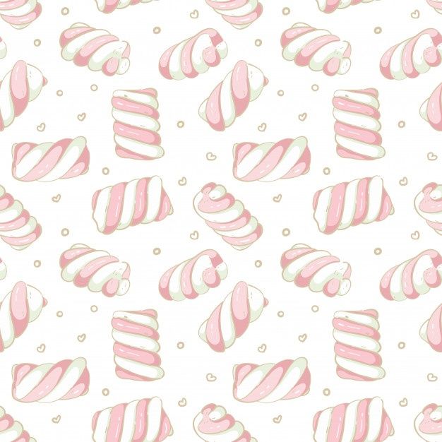 cute marshmallow background 0016