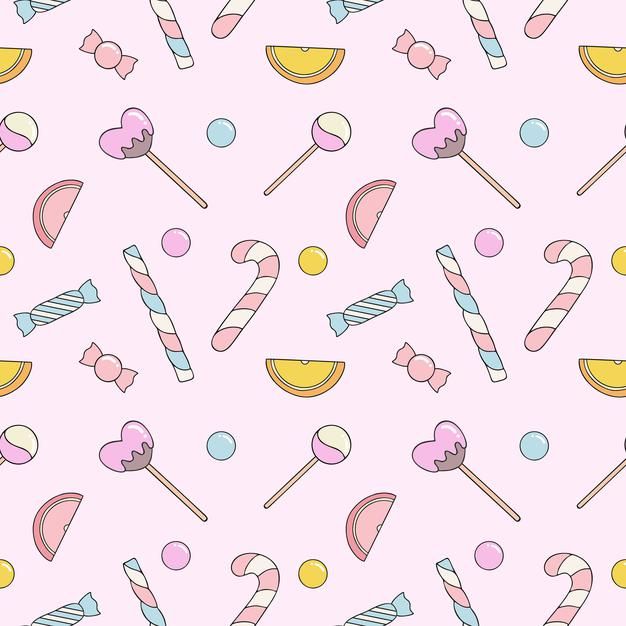 cute marshmallow background 0026