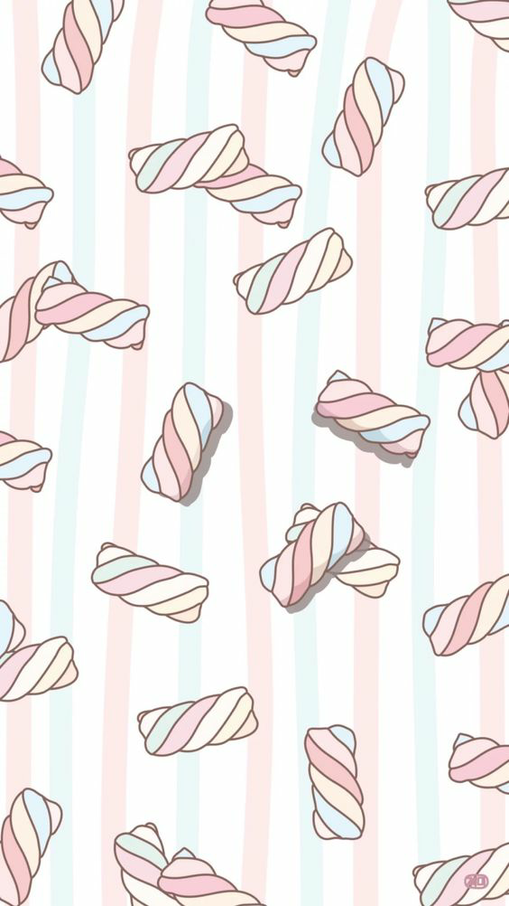 cute marshmallow background 0032