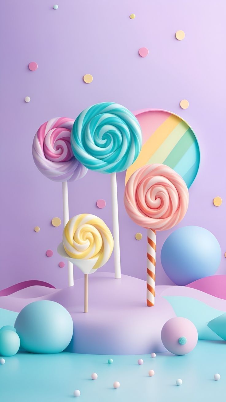 cute marshmallow background 0034