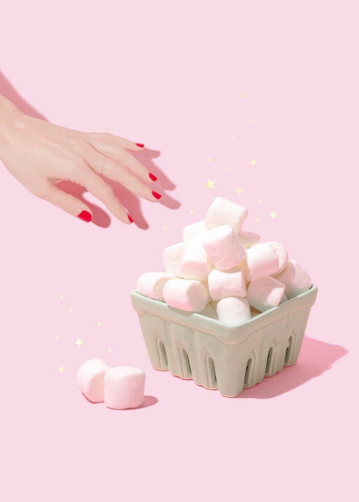 cute marshmallow background 0069