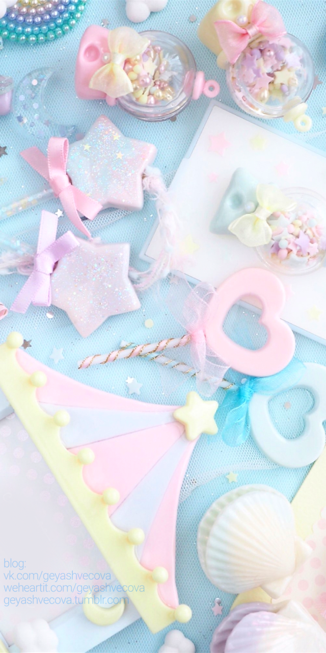 cute marshmallow background 0092