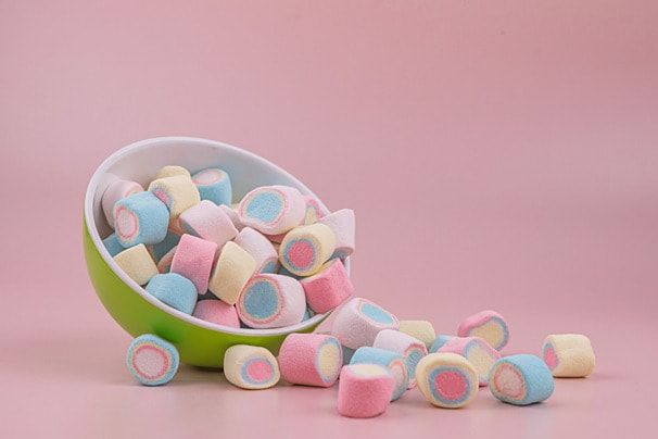 cute marshmallow background 0095