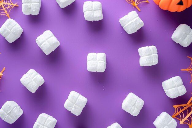 cute marshmallow background 0096