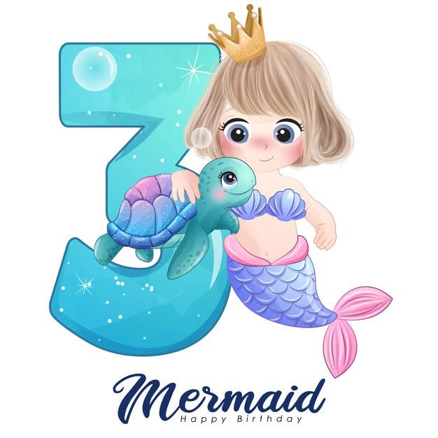 cute mermaid backgrounds 0013