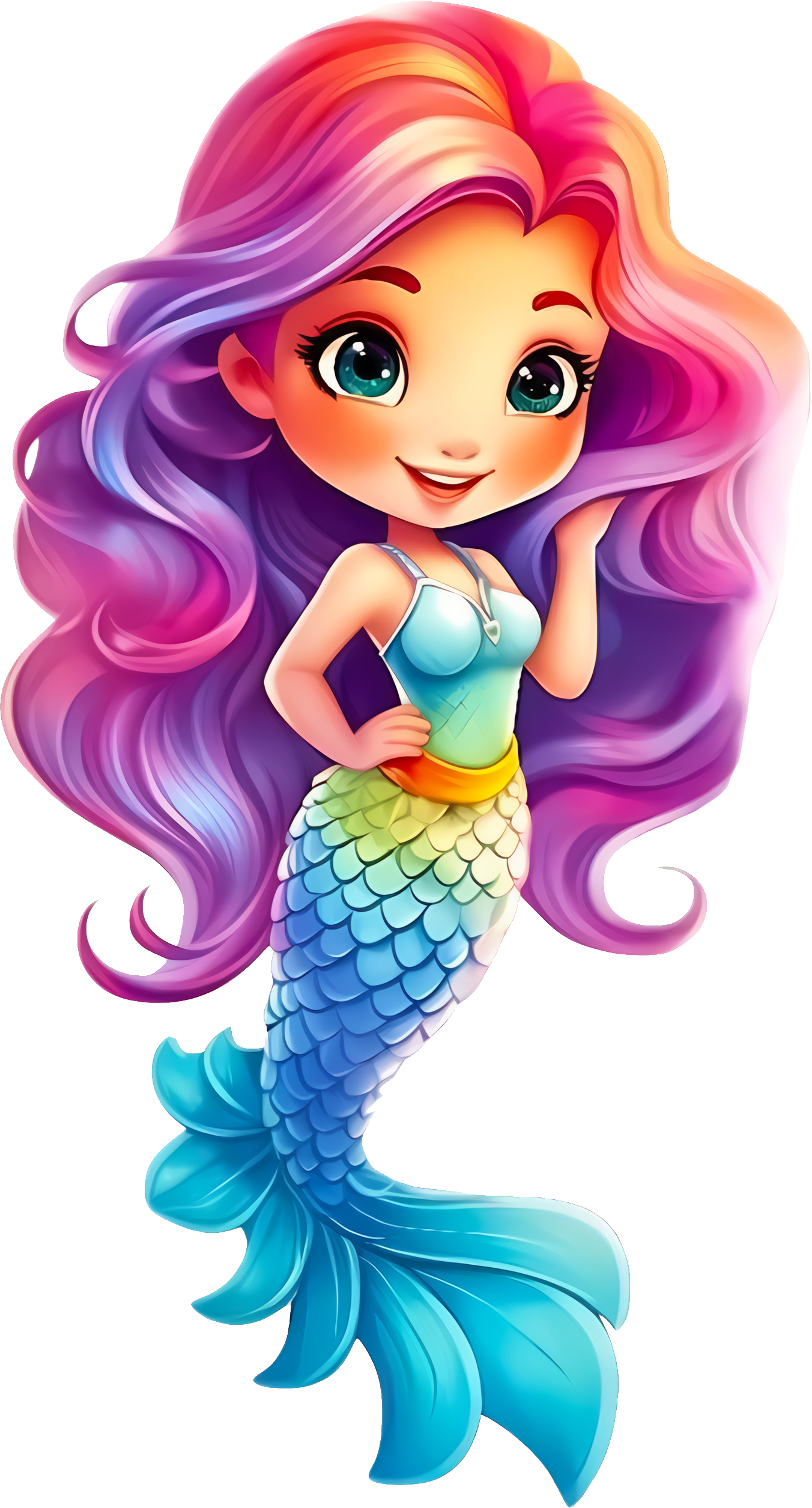 cute mermaid backgrounds 0014