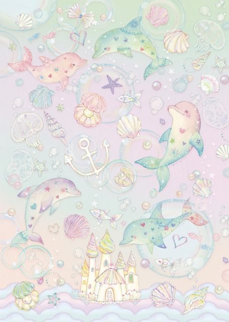 cute mermaid backgrounds 0033