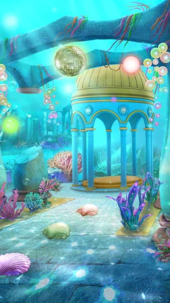 cute mermaid backgrounds 0070