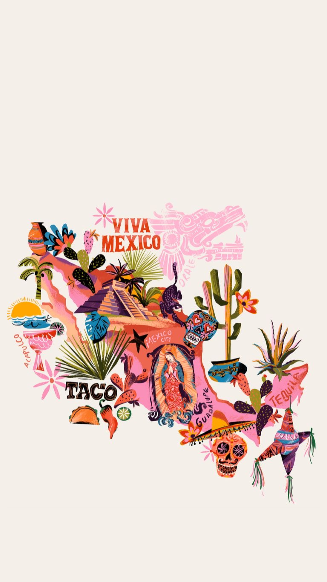 cute Mexican backgrounds 0049