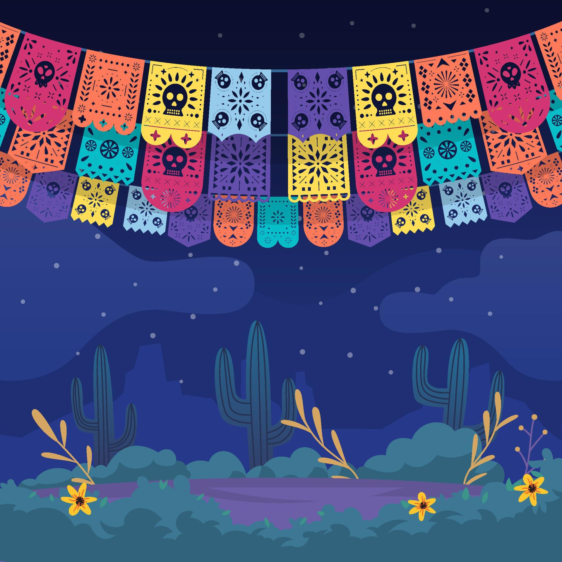 cute Mexican backgrounds 0075