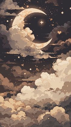 cute moon backgrounds 0014