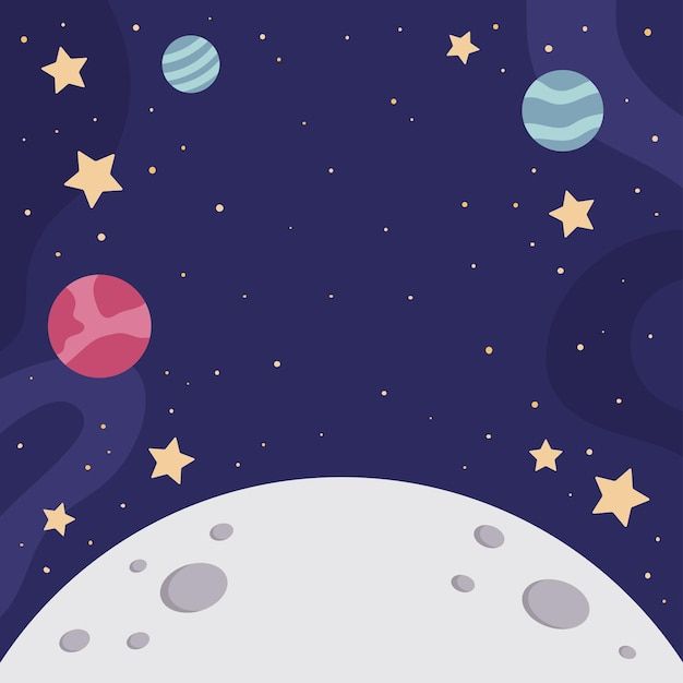 cute moon backgrounds 0030