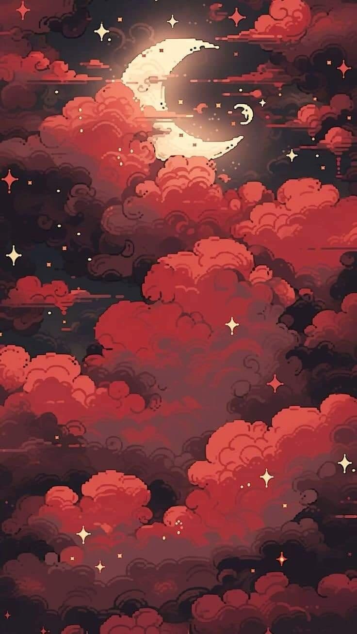 cute moon backgrounds 0034