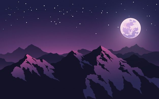 cute moon backgrounds 0043