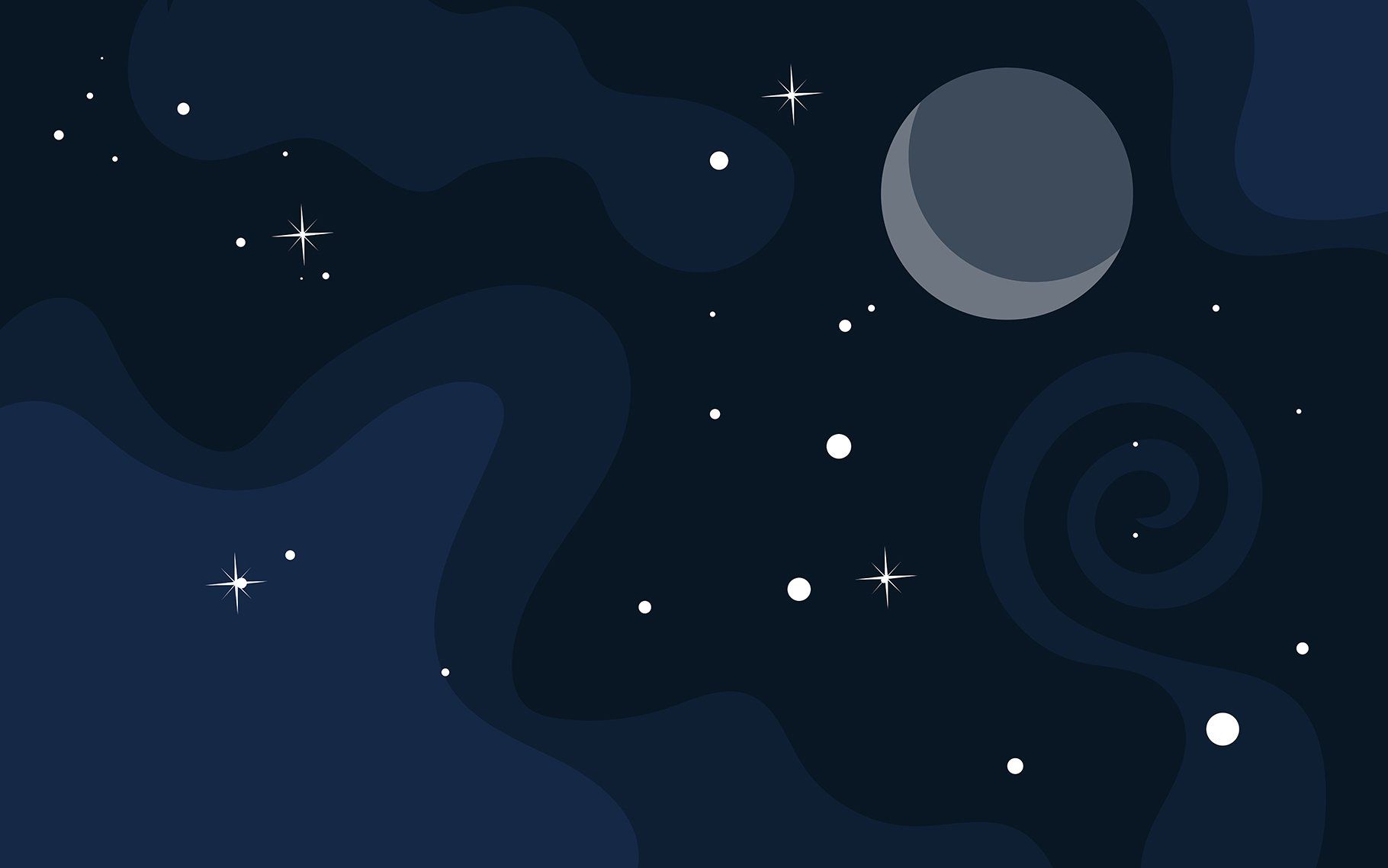 cute moon backgrounds 0048