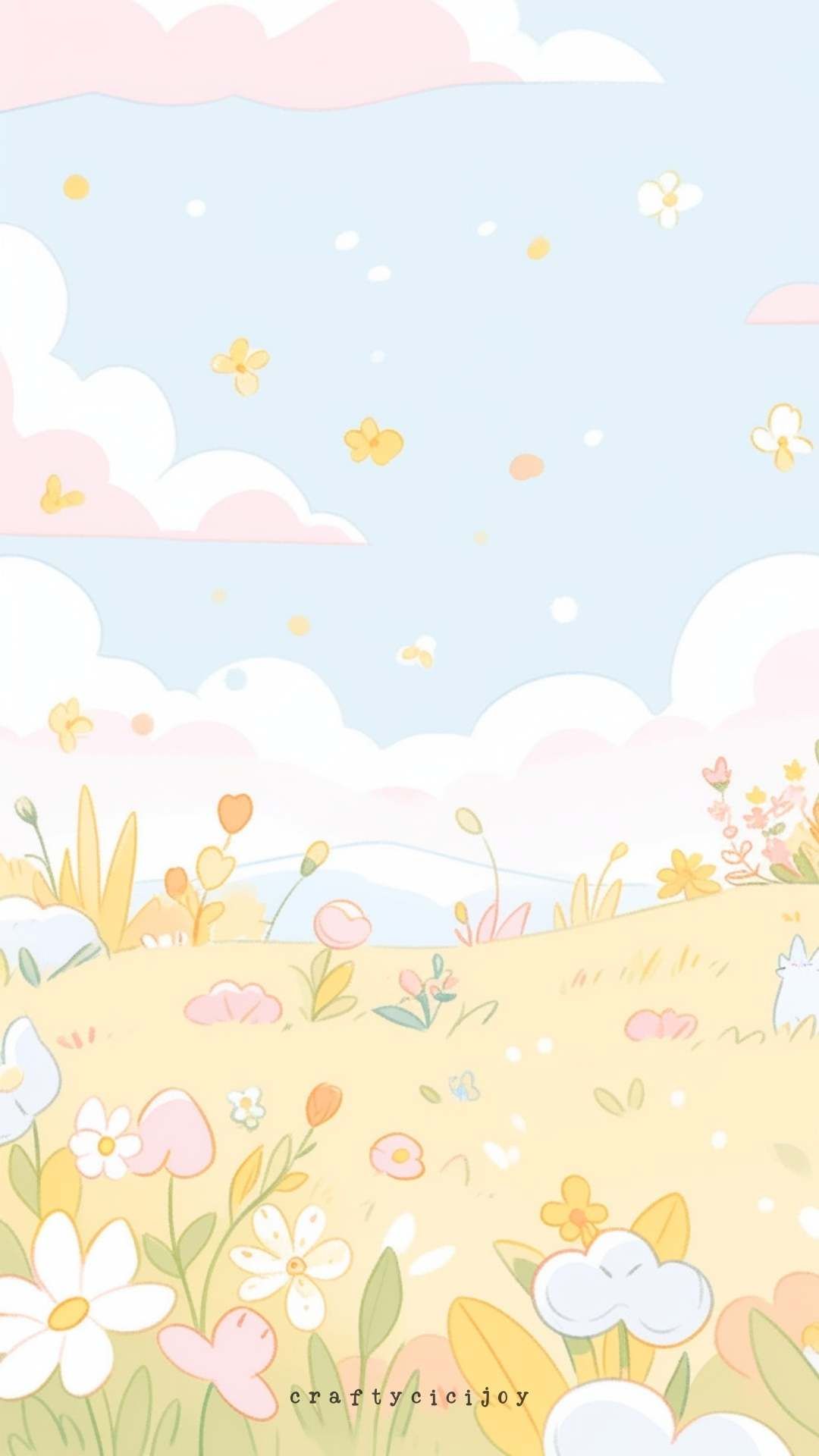 cute mushroom backgrounds 0060