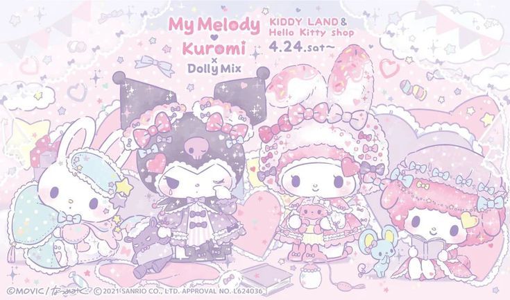 cute My Melody backgrounds 0010