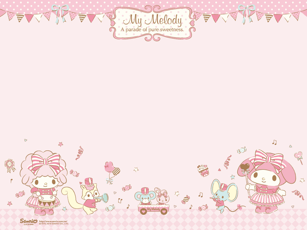 cute My Melody backgrounds 0016